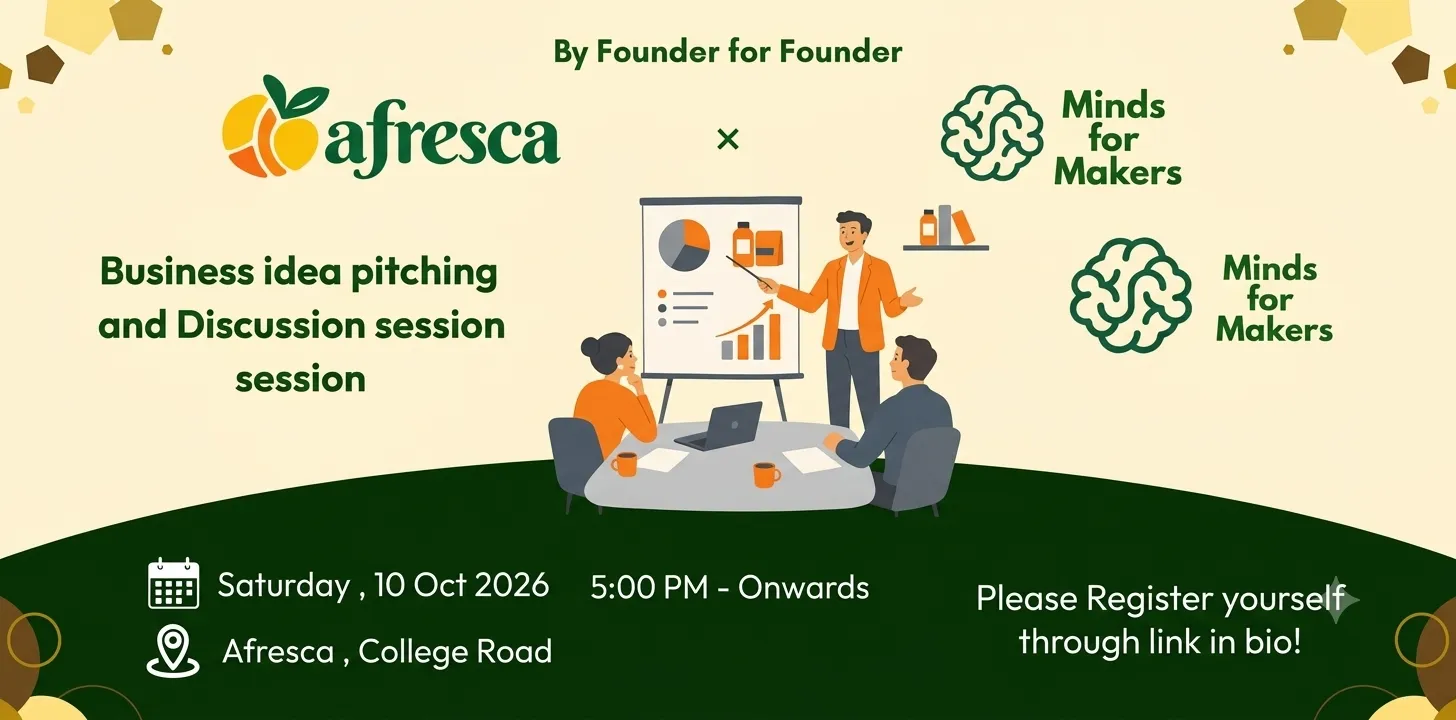 Business Idea Pitching & Discussion Session
